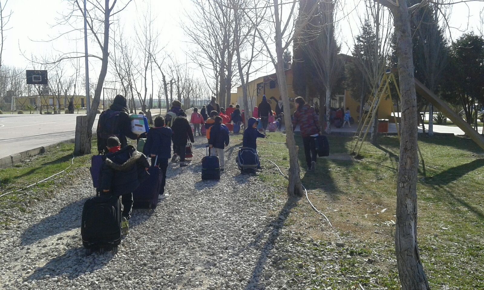 1º y 2º EP ya están en la Granja