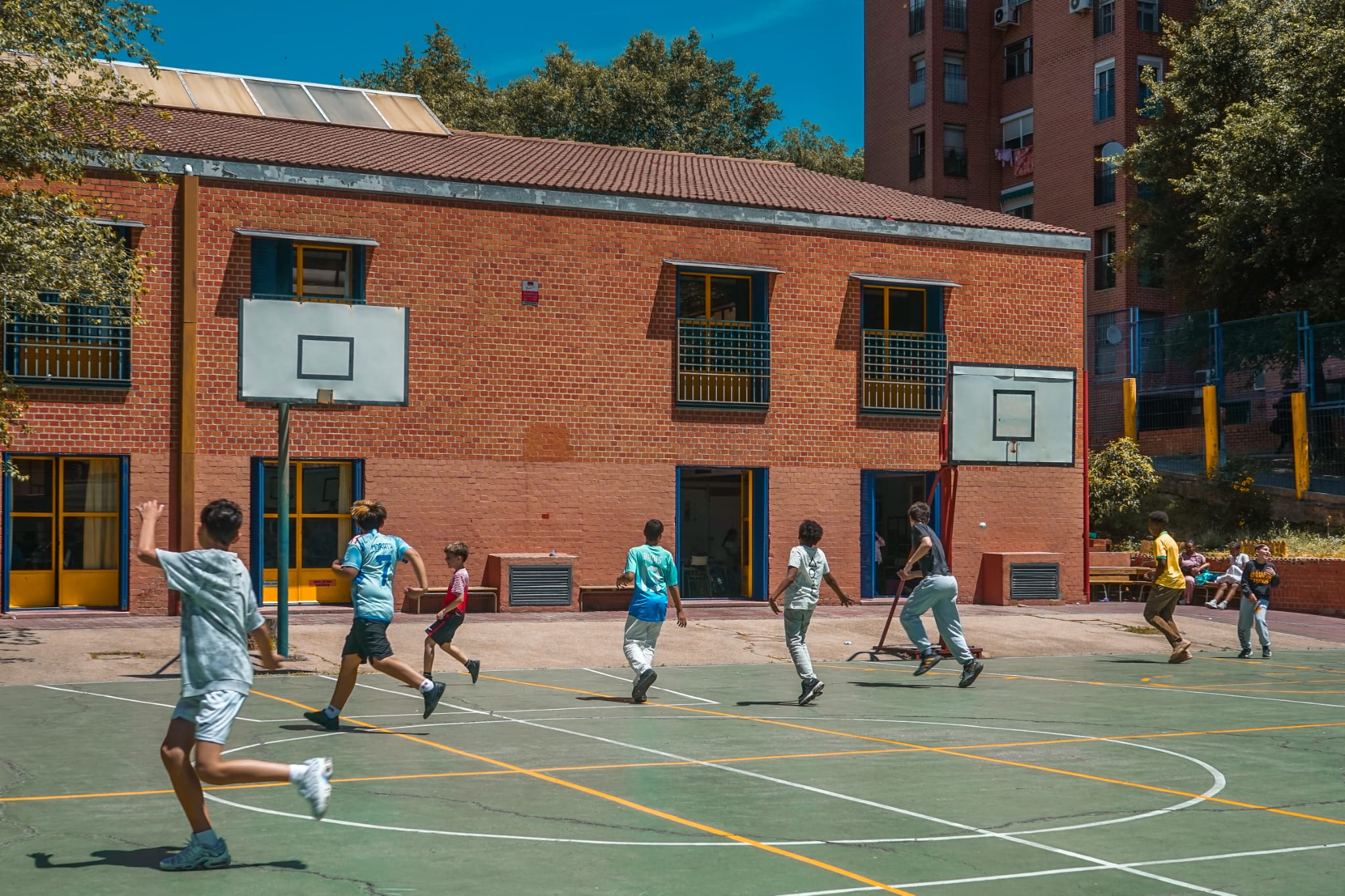 Visita del Colegio Vieux Port de Marsella